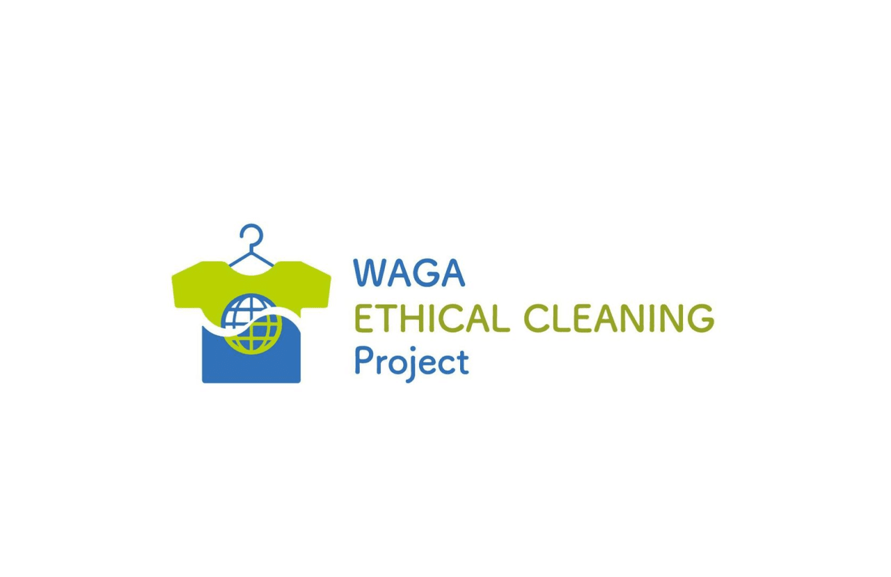 ロゴデザイン｜WAGA ETHICAL CLEANING Project